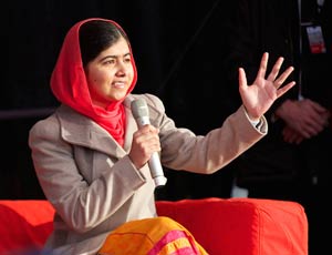 Image of Malala Yousafzai
